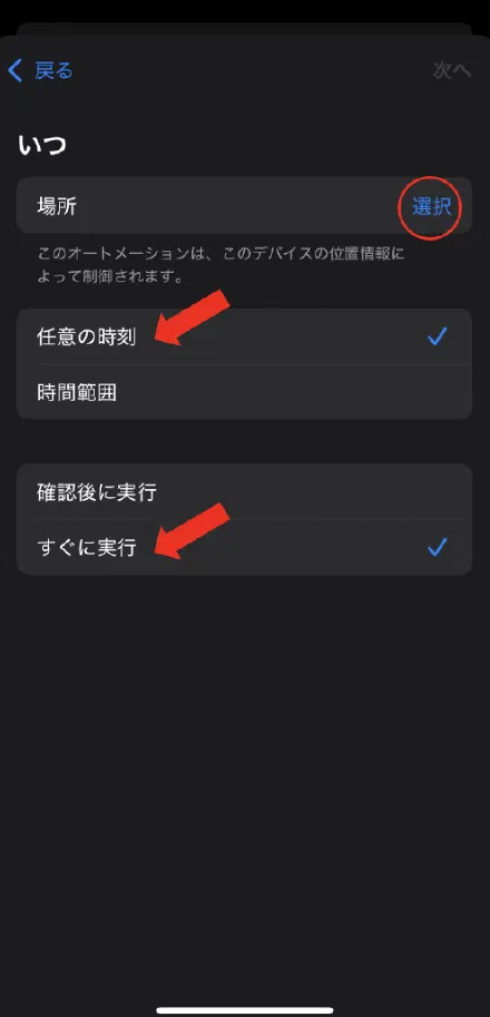 オプションを指定